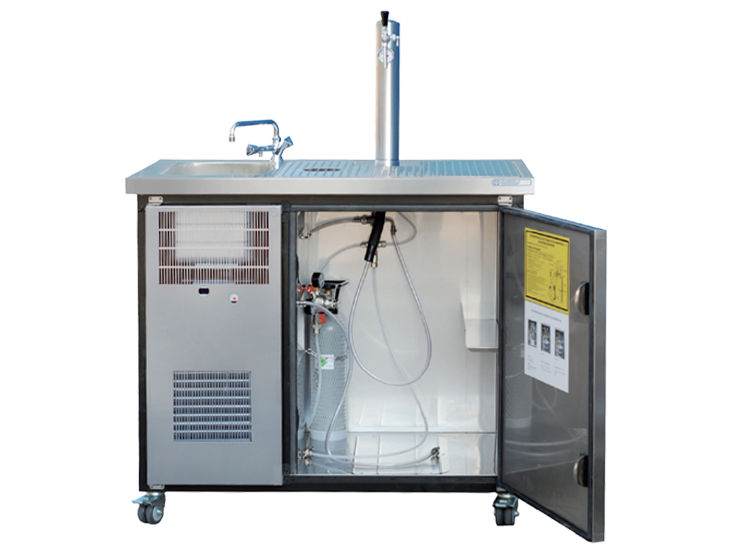 Mobile Kühltheke für Gastronomie - HKTM HAGOLA